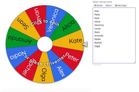wheel of names rigged
